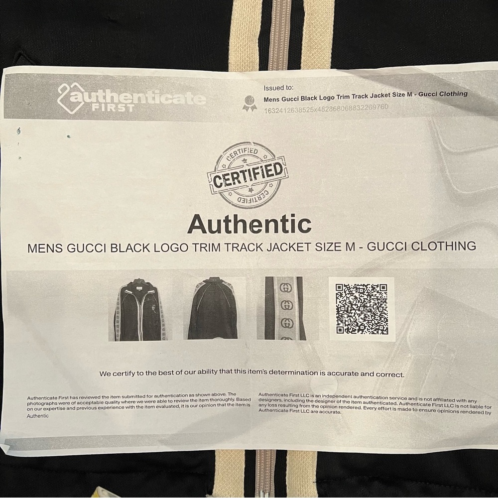 Authentic Gucci Oversized Technical Track Zip up - image 4